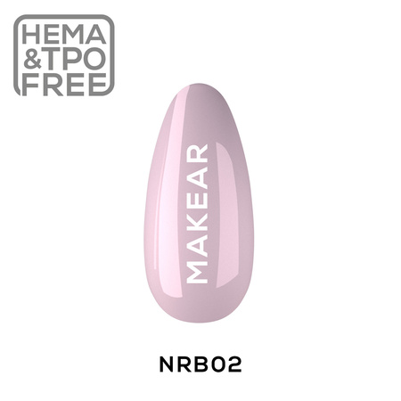 NRB02 French Pink - Nude gummiunderlag