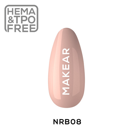 NRB08 Dark Beige - Nude Rubber Base