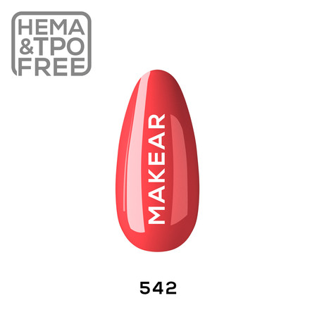 542 Lakier hybrydowy Makear 8ml