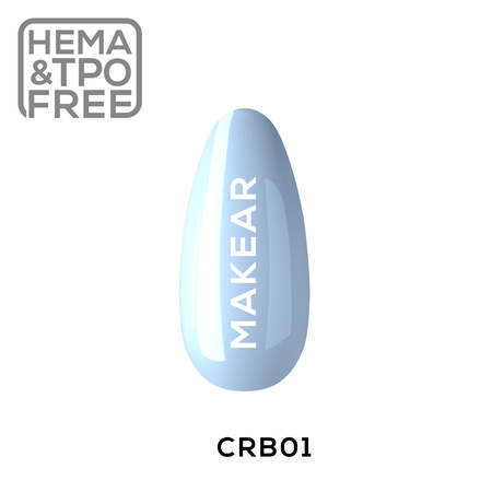 CRB01 Blå - farve gummifod