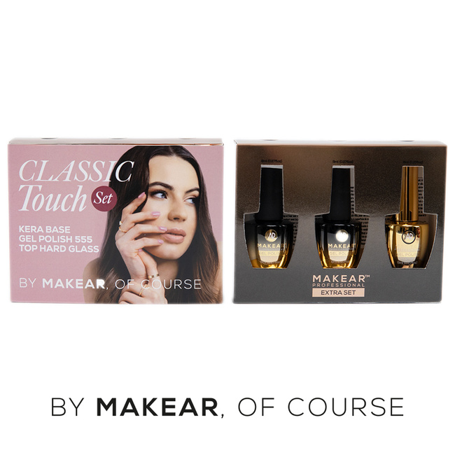 Classic Touch Set - UV Gel Polish, Base, Top