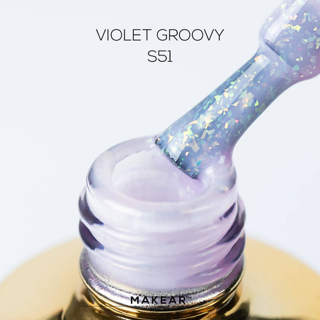 S51 Violet Groovy - Makear hybrid lak