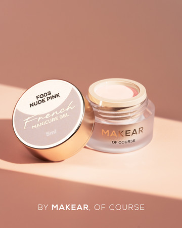 French Manicure Gel Nude Pink Makear FG03 5 ml