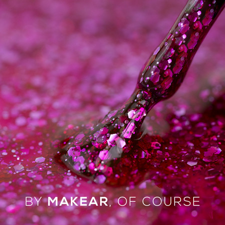 S58 Pink Star - Lakier hybrydowy Makear