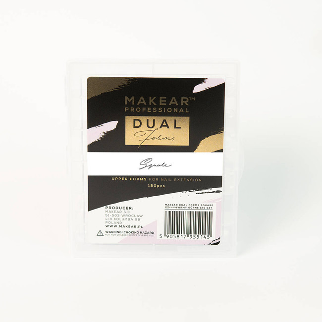 MAKEAR Dual Forms Kwadrat - formy górne 120 szt.
