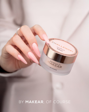 Challengel Milky Peach HG02 - builder gel 15 ml