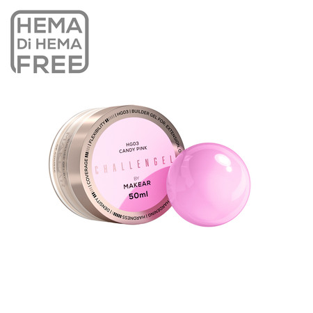 Challengel Candy Pink HG03 - builder gel 50 ml