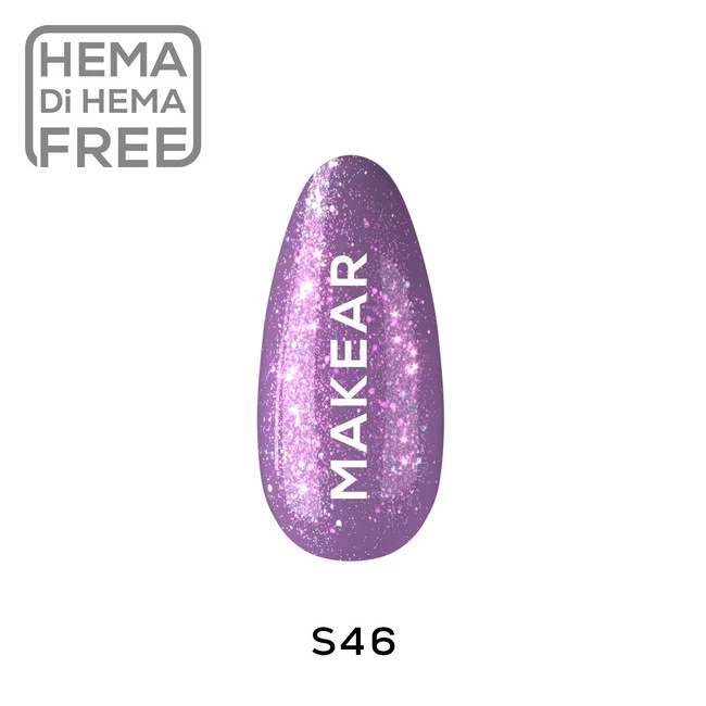S46 Lakier hybrydowy Makear 8 ml