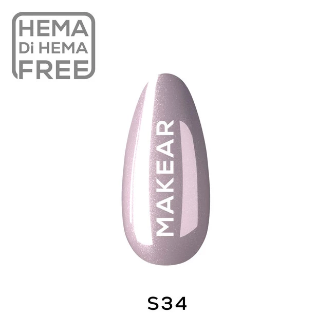 S34 Lakier hybrydowy Makear 8 ml