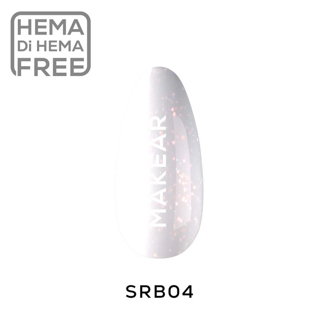 SRB04 Sparkling Rubber Base Makear 8 ml
