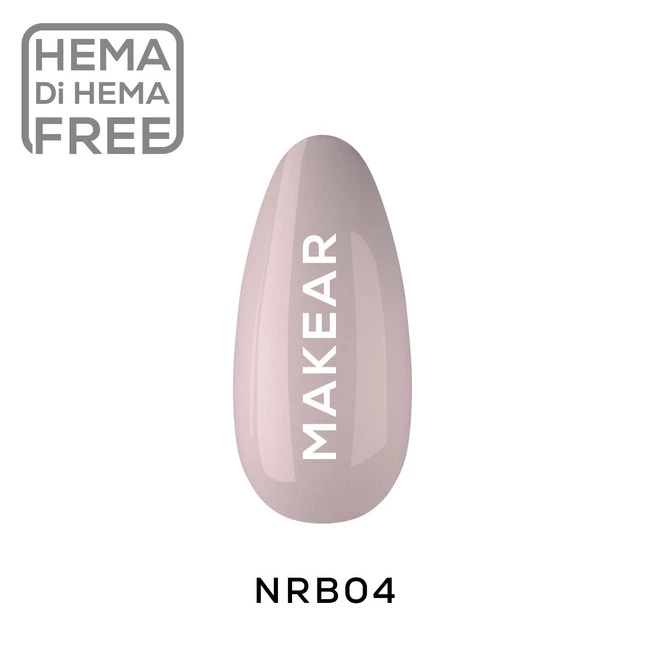 NRB04 Nude Rubber Base Makear 8 ml