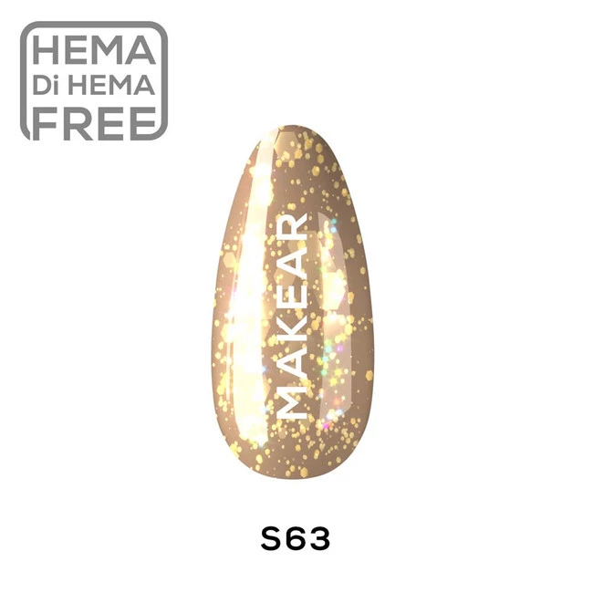 S63 Lakier hybrydowy Makear 8 ml