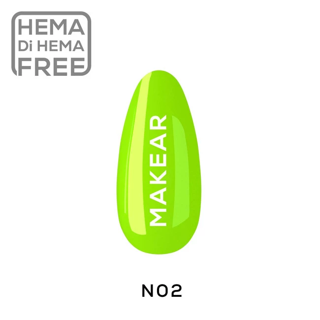 N02 Lakier hybrydowy Makear 8 ml