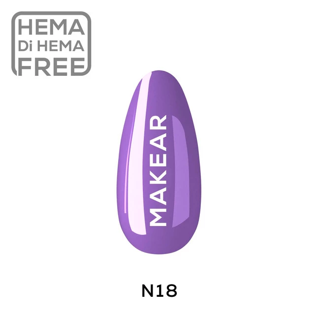 N18 Lakier hybrydowy Makear 8 ml