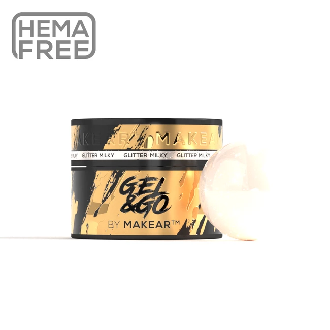 Gel&Go Glitter Milky GG20 - żel budujący 50 ml