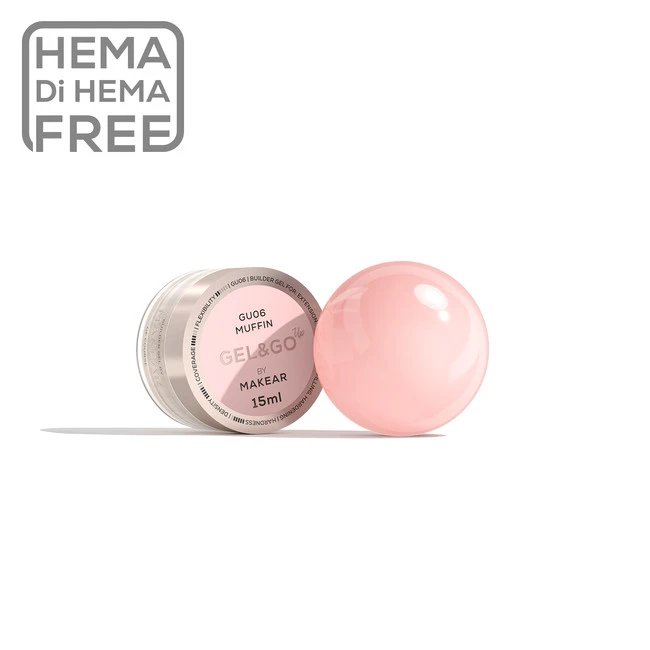 Gel&Go Up Muffin GU06 - żel budujący 15 ml