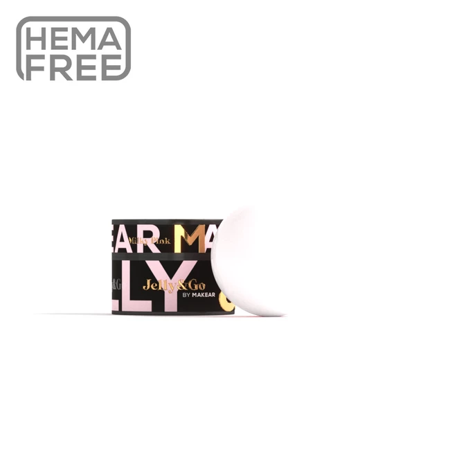 Jelly&Go Milky Pink JG01 - żel galaretka 15 ml 