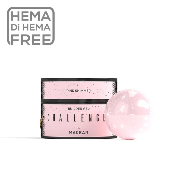 Challengel Shimmer Pink HG13 - żel budujący 50ml
