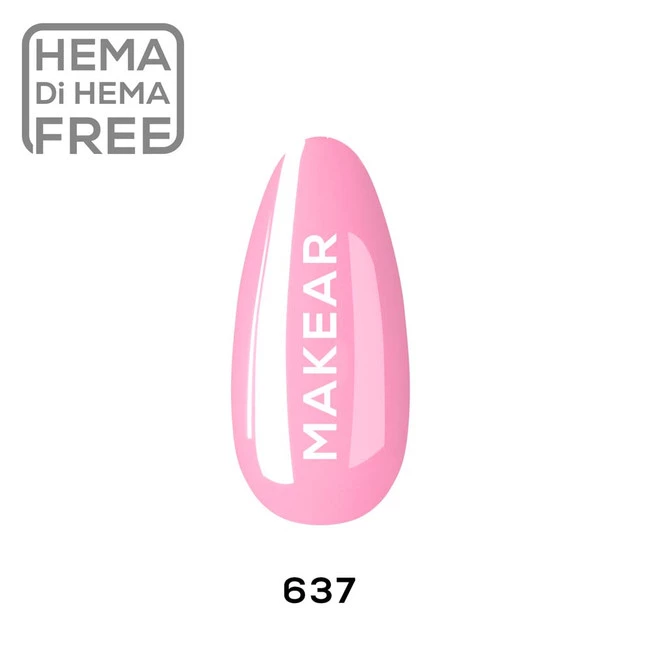 637 Lakier hybrydowy MAKEAR 8 ml