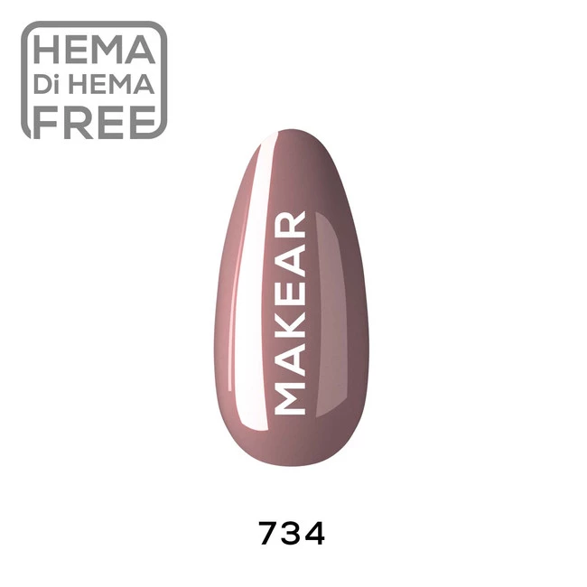 734 Lakier hybrydowy Makear 8 ml