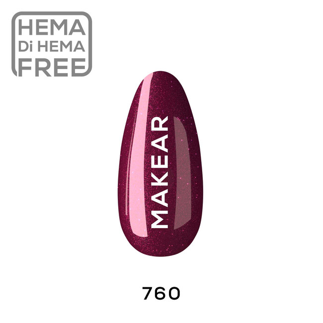 760 Lakier hybrydowy Makear 8 ml