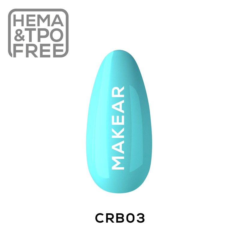 CRB03 Turquoise - Color Rubber Base